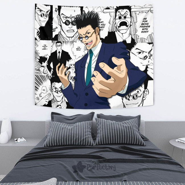 Leorio Paradinight Tapestry Custom Hunter x Hunter Anime Mix Manga Room Decor 2 - PerfectIvy