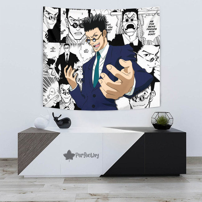 Leorio Paradinight Tapestry Custom Hunter x Hunter Anime Mix Manga Room Decor 3 - PerfectIvy