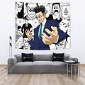 Leorio Paradinight Tapestry Custom Hunter x Hunter Anime Mix Manga Room Decor 4 - PerfectIvy