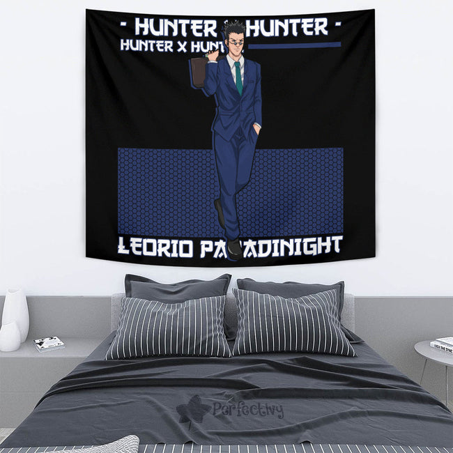 Leorio Paradinight Tapestry Custom Hunter x Hunter Anime Room Decor 4 - PerfectIvy