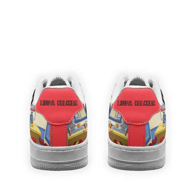 Linda Belcher Bob's Burger Custom Sneakers QD12 3 - PerfectIvy