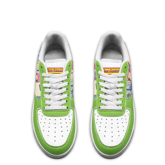 Louise Belcher Bob's Burger Custom Sneakers QD12 4 - PerfectIvy