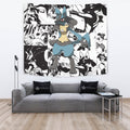 Lucario Tapestry Custom Pokemon Manga Anime Room Decor 4 - PerfectIvy
