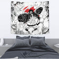 Luffy Snake Man Tapestry Custom One Piece Anime Room Decor 4 - PerfectIvy