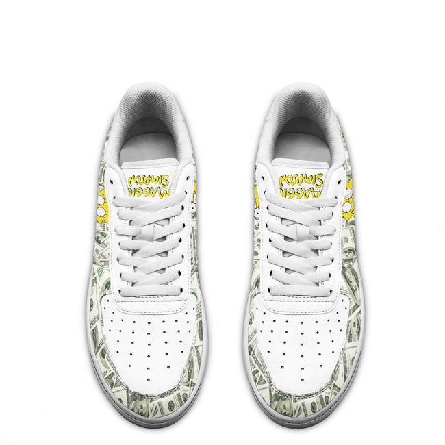 Maggie Simpson Sneakers Custom Simpson Cartoon Shoes 3 - PerfectIvy