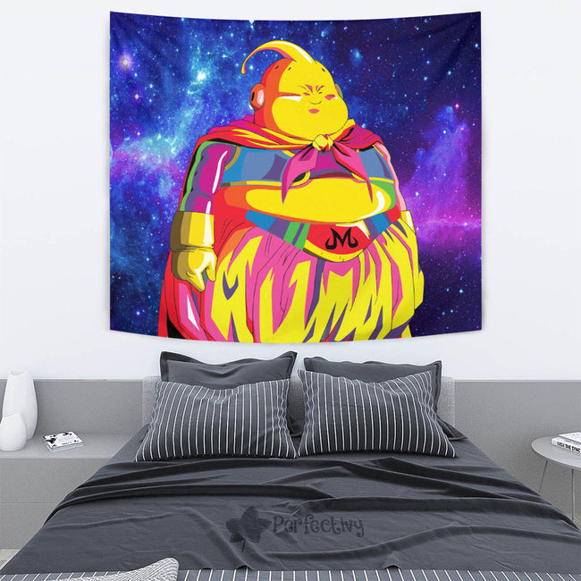 Majin Buu Tapestry Custom Dragon Ball Anime Room Decor 2 - PerfectIvy