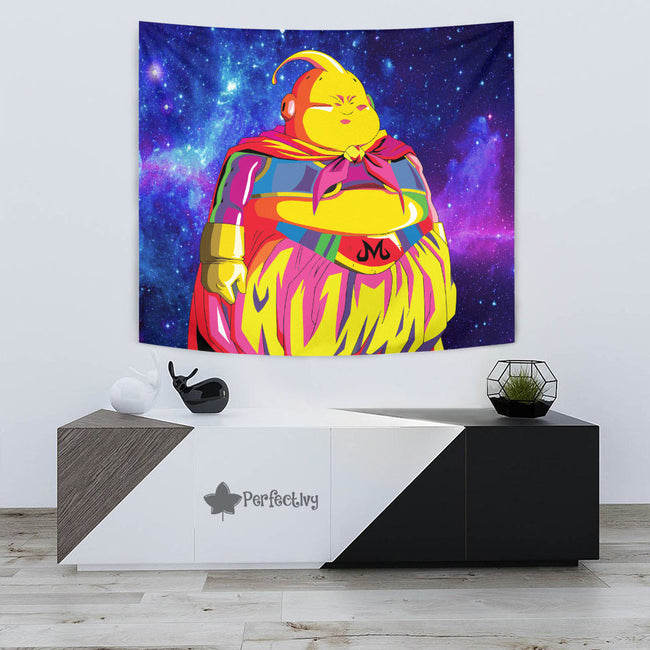 Majin Buu Tapestry Custom Dragon Ball Anime Room Decor 3 - PerfectIvy