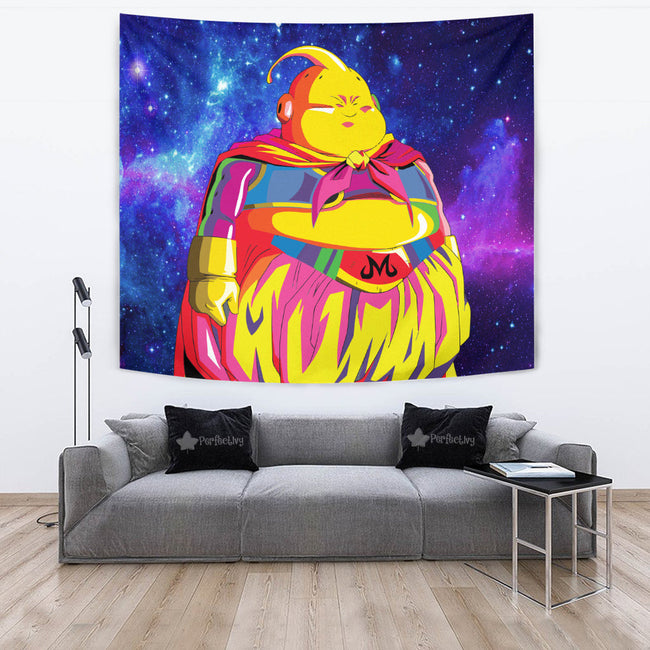 Majin Buu Tapestry Custom Dragon Ball Anime Room Decor 4 - PerfectIvy