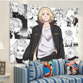 Manjiro Sano Mikey Tapestry Custom Tokyo Revengers Manga Anime Room Decor 3 - PerfectIvy