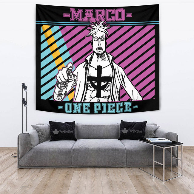 Marco Tapestry Custom One Piece Anime Bedroom Living Room Home Decoration 4 - PerfectIvy