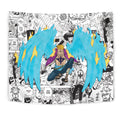 Marco Tapestry Custom One Piece Anime Manga Room Wall Decor 1 - PerfectIvy