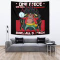 Marshall D. Teach Tapestry Custom One Piece Anime Home Decor 2 - PerfectIvy