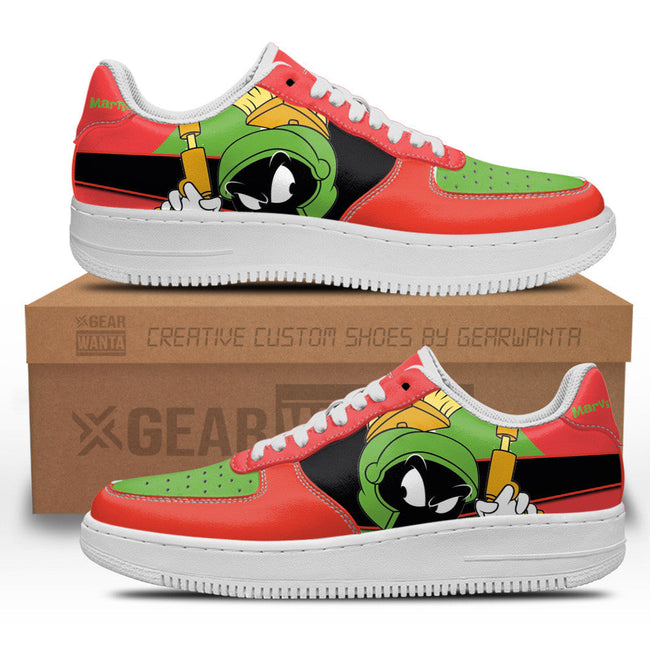 Marvin the Martian Custom Cartoon Sneakers LT1310 1 - PerfectIvy