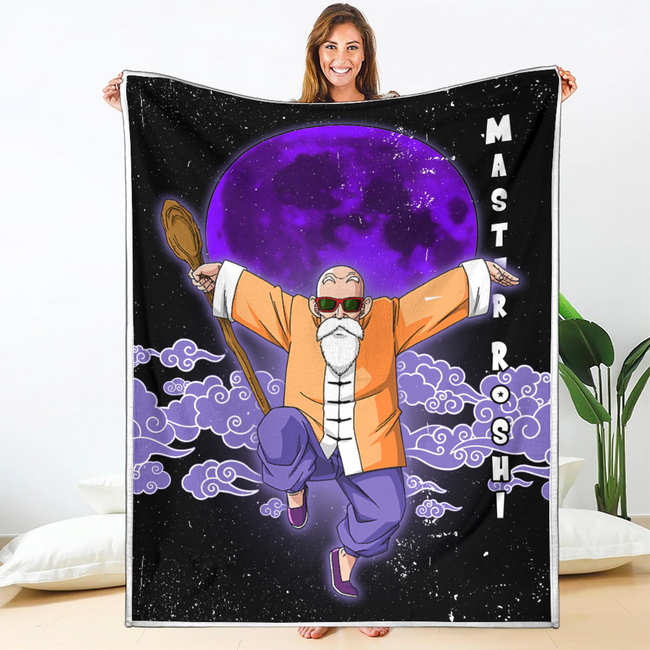 Master Roshi Blanket Custom Cloud Dragon Ball Anime Bedding 1 - PerfectIvy