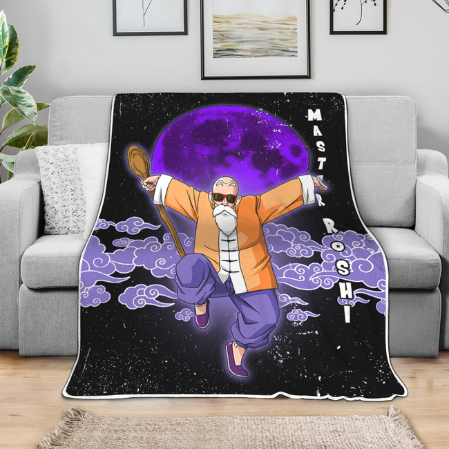Master Roshi Blanket Custom Cloud Dragon Ball Anime Bedding 4 - PerfectIvy