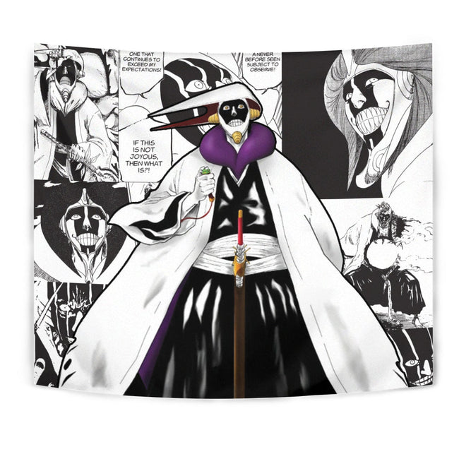 Mayuri Kurotsuchi Tapestry Custom Bleach Anime Manga Room Wall Decor 1 - PerfectIvy