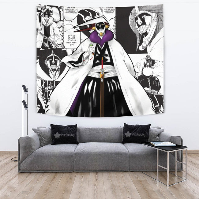 Mayuri Kurotsuchi Tapestry Custom Bleach Anime Manga Room Wall Decor 2 - PerfectIvy