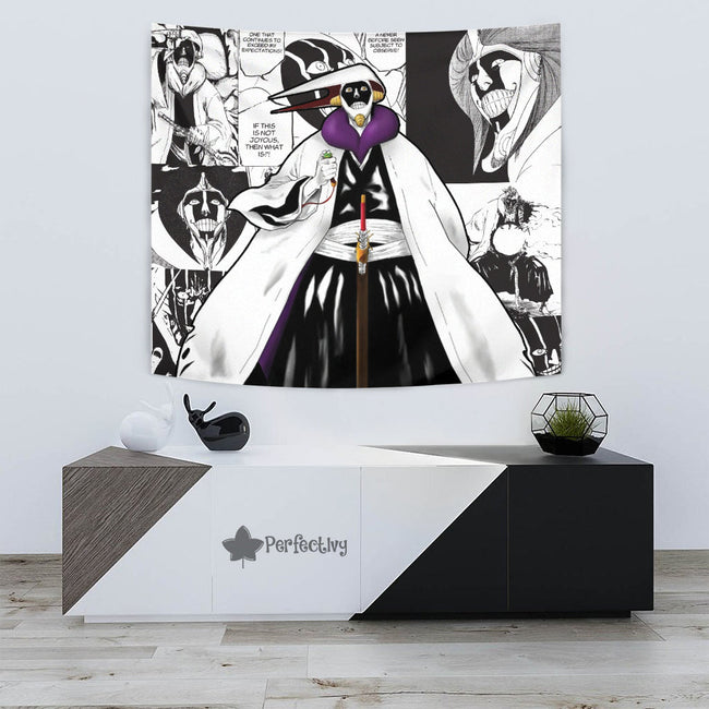 Mayuri Kurotsuchi Tapestry Custom Bleach Anime Manga Room Wall Decor 3 - PerfectIvy