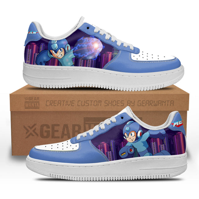 Mega Man Sneakers Custom For Gamer Shoes 2 - PerfectIvy