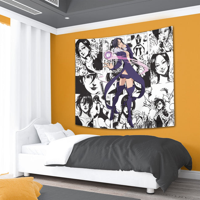 Merlin Tapestry Custom Seven Deadly Sins Manga Anime Room Decor 4 - PerfectIvy