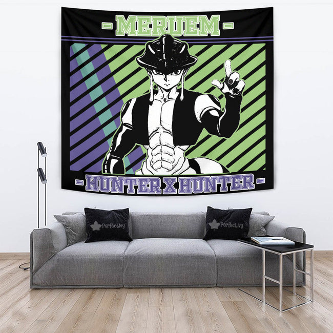 Meruem Tapestry Custom Hunter x Hunter Anime Bedroom Living Room Home Decoration 4 - PerfectIvy
