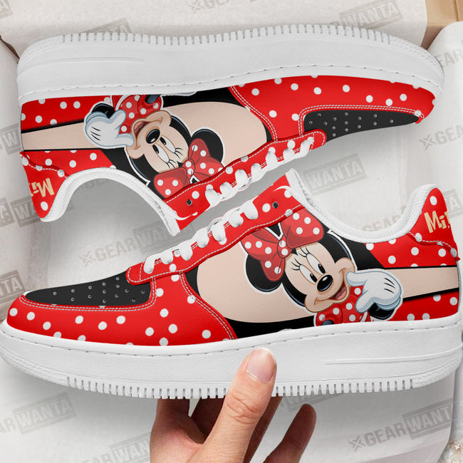 Minnie Custom Cartoon Sneakers LT13 2 - PerfectIvy