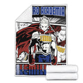Mirio Togata Blanket Fleece Custom My Hero Academia Anime Bedding 4 - PerfectIvy