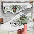 Mitch Muscle Regular Show Skate Shoes Custom Comic Style 1 - PerfectIvy