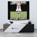 Mitsuri Kanroji Tapestry Custom Demon Slayer Anime Home Decor 3 - PerfectIvy