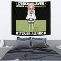 Mitsuri Kanroji Tapestry Custom Demon Slayer Anime Room Decor 4 - PerfectIvy