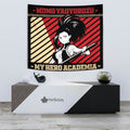 Momo Yaoyorozu Tapestry Custom My Hero Academia Anime Home Wall Decor For Bedroom Living Room 3 - PerfectIvy