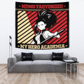 Momo Yaoyorozu Tapestry Custom My Hero Academia Anime Home Wall Decor For Bedroom Living Room 4 - PerfectIvy