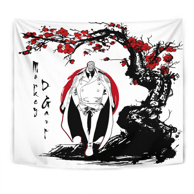 Monkey D. Garp Tapestry Custom One Piece Anime Bedroom Living Room Home Decoration 1 - PerfectIvy