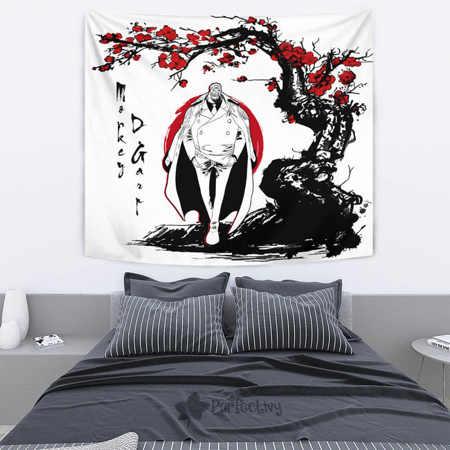 Monkey D. Garp Tapestry Custom One Piece Anime Bedroom Living Room Home Decoration 2 - PerfectIvy