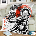 Monkey D. Luffy Blanket Custom One Piece Manga Anime Bedding 1 - PerfectIvy