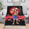 Monkey D. Luffy Blanket Moon Style Custom One Piece Anime Bedding 4 - PerfectIvy