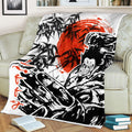 Monkey D. Luffy Gear 4 Blanket Custom One Piece Manga Anime Bedding 3 - PerfectIvy