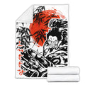 Monkey D. Luffy Gear 4 Blanket Custom One Piece Manga Anime Bedding 4 - PerfectIvy