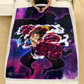 Monkey D. Luffy Gear 4 Blanket Fleece Galaxy One Piece Anime Bedding Room 1 - PerfectIvy