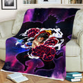 Monkey D. Luffy Gear 4 Blanket Fleece Galaxy One Piece Anime Bedding Room 2 - PerfectIvy