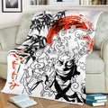 Monkey D. Luffy Gear 5 Blanket Custom One Piece Manga Anime Bedding 2 - PerfectIvy