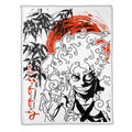 Monkey D. Luffy Gear 5 Blanket Custom One Piece Manga Anime Bedding 3 - PerfectIvy