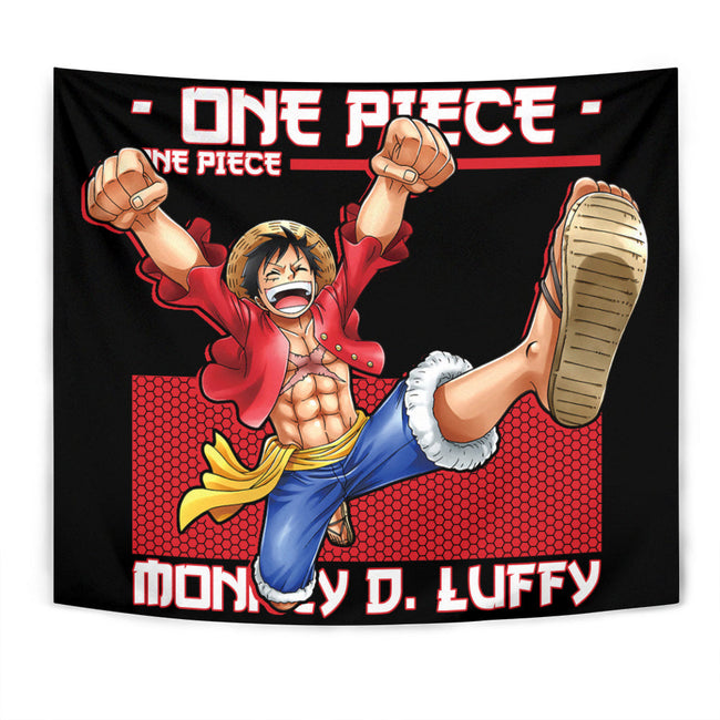 Monkey D. Luffy Tapestry Custom One Piece Anime Room Decor 1 - PerfectIvy