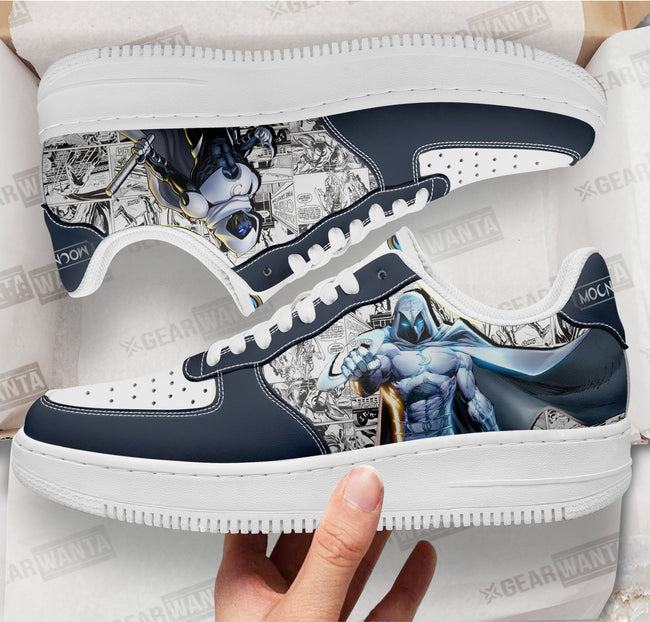 Moon Knight Sneakers Custom Comic Shoes 1 - PerfectIvy