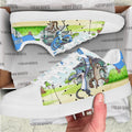 Mordecai and Rigby Skate Shoes Custom Regular Show Cartoon Fans 1 - PerfectIvy