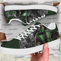Mortal Kombat Reptile Custom Skate Shoes For Fans 3 - PerfectIvy