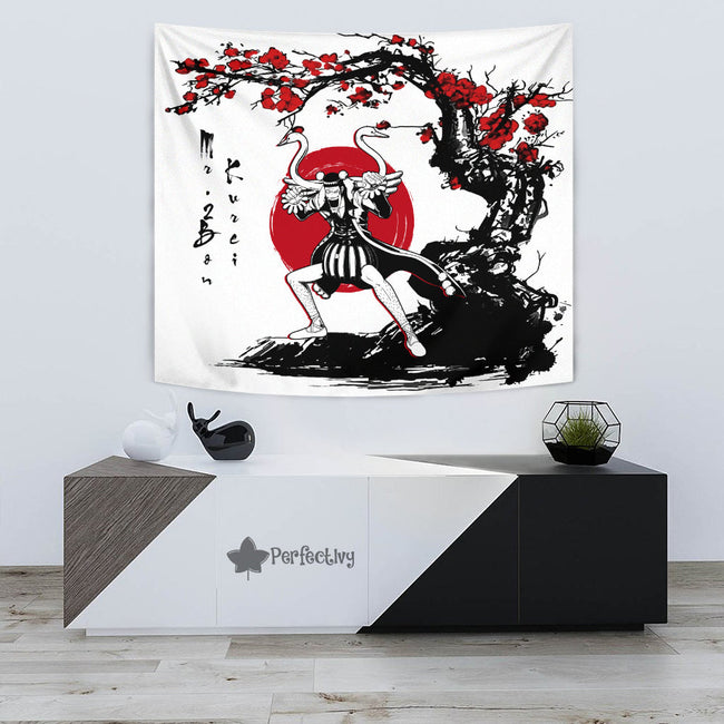 Mr. 2 Bon Kurei Tapestry Custom One Piece Anime Bedroom Living Room Home Decoration 3 - PerfectIvy