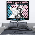 Mr. 2 Bon Kurei Tapestry Custom One Piece Anime Home Room Wall Decor 2 - PerfectIvy