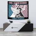 Mr. 2 Bon Kurei Tapestry Custom One Piece Anime Home Room Wall Decor 3 - PerfectIvy