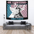 Mr. 2 Bon Kurei Tapestry Custom One Piece Anime Home Room Wall Decor 4 - PerfectIvy